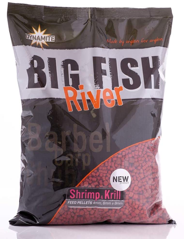 Dynamite Big Fish Feed Pellet 4,6,8 mm, Shrimp & Krill 1.8kg